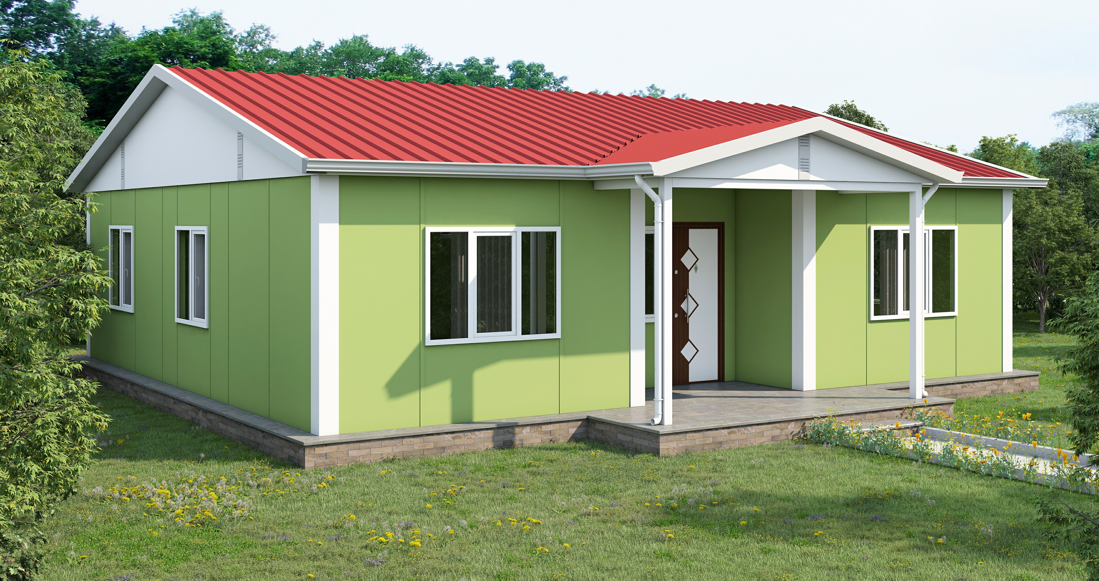 Prefabrik Ev UP123 95m²